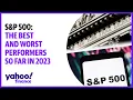 S P 500 The best and worst performers so far in 2023