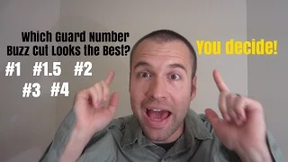 Receding Hairline Which Guard Buzz Cut Looks the Best You Decide
