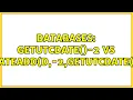 Databases GETUTCDATE -2 vs DATEADD d -2 GETUTCDATE 2 Solutions