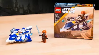 LEGO Star Wars Plo Koon's Jedi Starfighter REVIEW | Set 75400