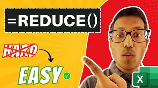 REDUCE Function is INSANELY Powerful But Nobody Understands It Until Now