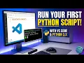 Python for Beginners Install VS Code Setup Terminal and Write Your First Code Day 1
