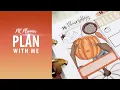 PLAN WITH ME Piper Paper Company PUMPKIN PATCH Kit DIY PR Social Media Planner Weekly Setup