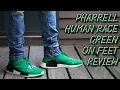 Pharrell x NMD Human Race Green On Feet Review
