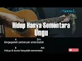 Download Lagu Ungu - Hidup Hanya Sementara Guitar Chords Lyrics
