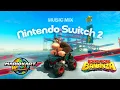 [3 hours] Mario Kart World + Donkey Kong Bananza Music Mix 🔥 OST Radio 🎧 Study/Work/Chill