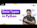 Data Types in Python in Hindi