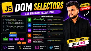 JavaScript DOM Selectors getElementById ClassName querySelector