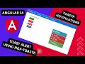 toaster notification in angular 14 implement toast alert using ngx-toastr library