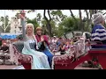 Frozen Royal Welcome show, parade, sing-along with Anna, Elsa, Kristoff, Olaf at Walt Disney World