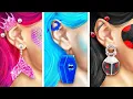Tantangan Makeover Satu Warna! Vampir vs Ladybug vs Putri Duyung!