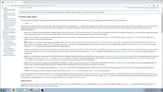 Novice Java Tutorial with Apache NetBeans 11 0 7 Declaring and Assigning Primitive Type