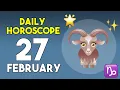 Capricorn horoscope today - February 27 2026