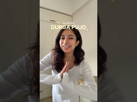 grwm for durga pujo💛