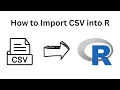 How to import CSV file into R using read csv function