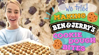 The famous Chocolate Chip Cookie Dough Ice Cream from Ben & Jerry's that you can now make at home! M. 
