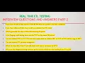 ETL Testing Real Time ETL Testing Interview Questions and Answers Part 2 ETL Testing Q A