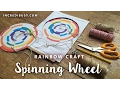 Rainbow Spinner - FREE printable spinning colour wheel and poster