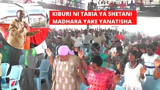 KIBURI NI TABIA YA SHETANI MADHARA YAKE YANATISHA BISHOP DR BRUNO MWAKIBOLWA 