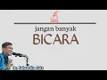 Lagu Jangan Banyak Bicara | Ngaji Filsafat Dr. Fahrudin Faiz