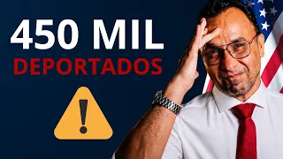 ⚠️ EUA vão deportar 450 MIL IMIGRANTES em PROCESS de ASILO começando AGORA 🇺🇸