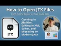 How to Open JTX Files JBuilder Translation XML