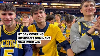 Every seat tells a story at Michigan s dominant Final Four win