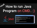How to Run Java Program in Command Prompt on Windows 10 in Hindi 2021