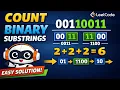 Feb 19 2026 - Leetcode Problem Count Binary Substrings
