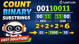 Feb 19 2026 - Leetcode Problem Count Binary Substrings