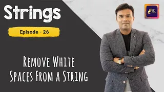How to remove all white spaces from a String in Java Strings interview questions in Java ABC