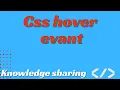 Css hover evant Bangla Css Hover Effect css hover effect Bangla css Hover Effect