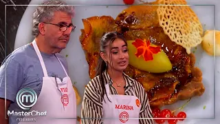 Marina llama «papá» a Flo… y él termina quitándole el pin | Masterchef Celebrity Legends