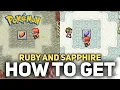 How To Get The Ruby Sapphire For Celio Sevii Gemstones Pokemon Fire Red Leaf Green