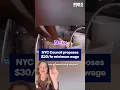 NYC minimum wage From 17 to 30 an hour