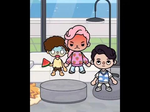 IBU TIRI JAHAT AYAH TIDAK PEDULI #tocaboca #tocalife #tocalifeworld #games #shorts