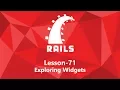 71 Exploring Widgets