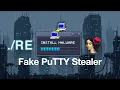 Fake PuTTY Installer Malware Analysis with IDA Pro