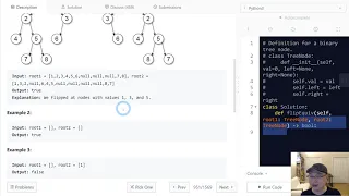 951 Flip Equivalent Binary Trees English Medium
