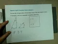 Special Right Triangles Exact Answers