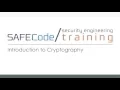 Introduction to Cryptography SAFECode On Demand Training Course