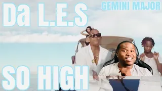 american reacts to da l e s ft gemini major so high official music video 