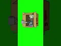 Spare Change Squidward Green Screen