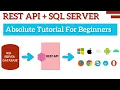 ASP NET Web API with SQL Server How to use an API REST API
