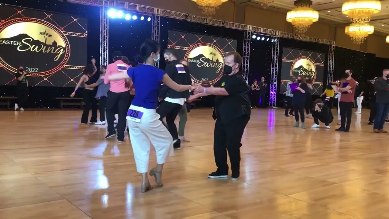 Advanced prelims, Easter Swing 2022 - Arthur Lahm & Helen Zhou