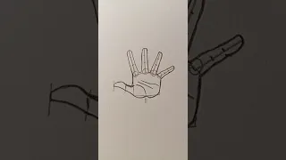 how to draw hand easy hand anime drawing tutorial