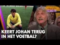 Denkt Johan Derksen (76) na over een comeback op de voetbalvelden? | VANDAAG INSIDE