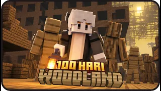 100 Hari Minecraft tapi di DUNIA KAYU !