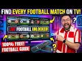 Where to Watch Every Football Match Firestick TV Guide