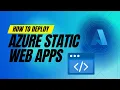 Deploying Angular app to Azure Static Web Apps
